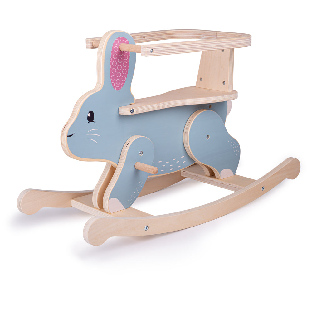 FSC Certified Rabbit Rocking Toy | Ride On Toys | Bigjigs Toys