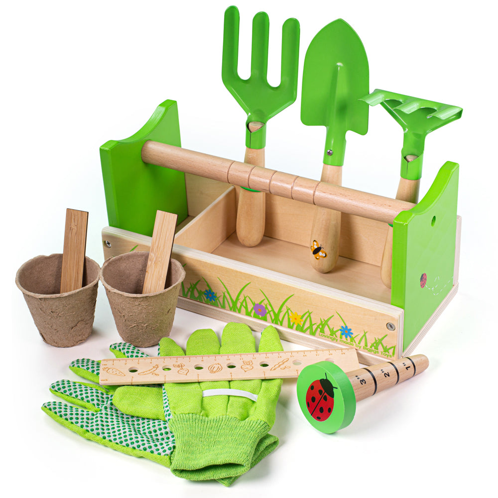 Children’s Garden Caddy | Kids Gardening Tools | Bigjigs Toys