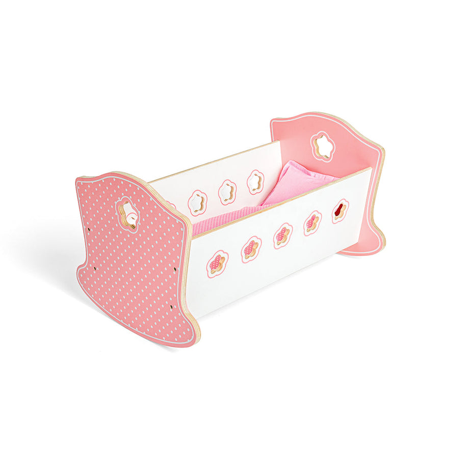 Baby doll outlet rocking cradle