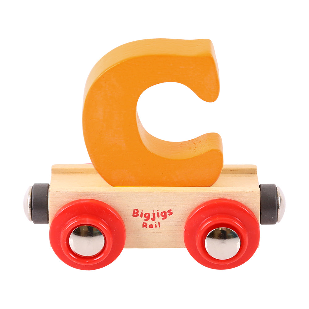 Rail Name Letters and Numbers C Orange