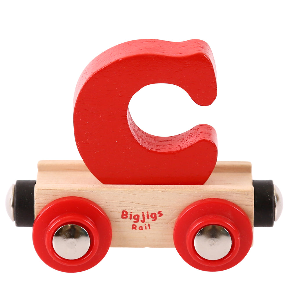 Rail Name Letters and Numbers C Red