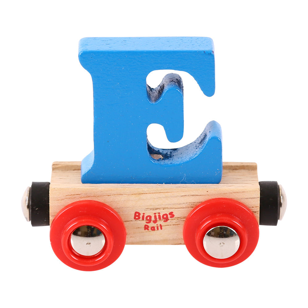 Rail Name Letters and Numbers E Blue