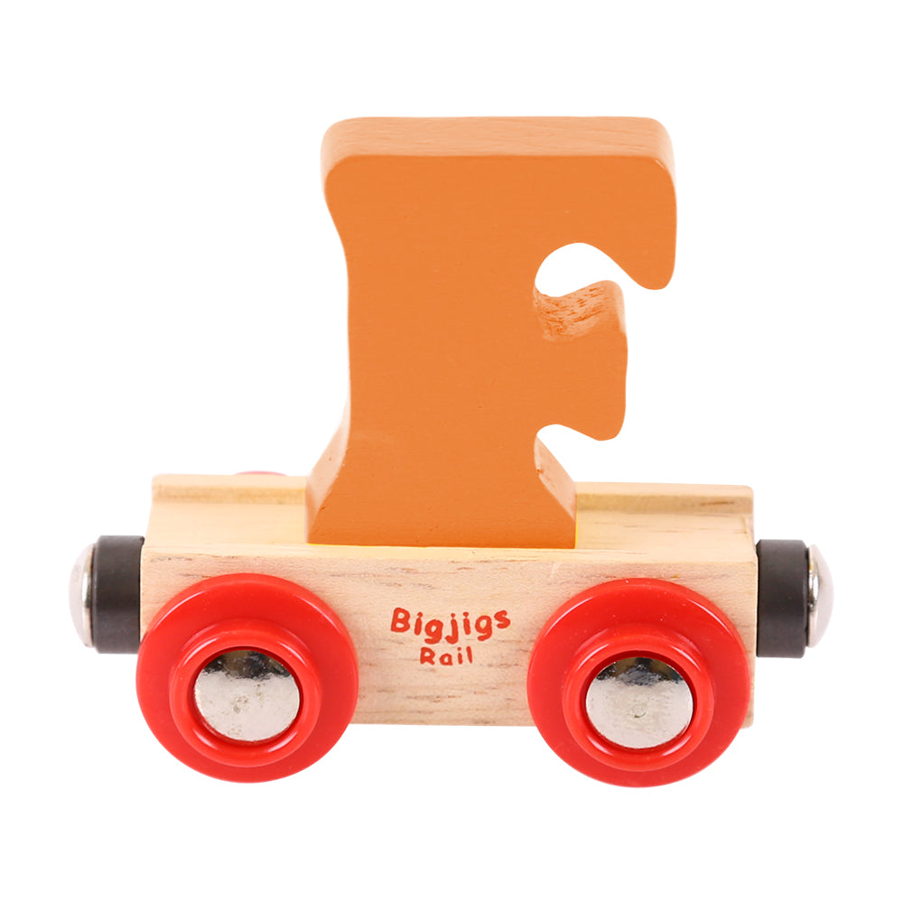 Rail Name Letters and Numbers F Orange