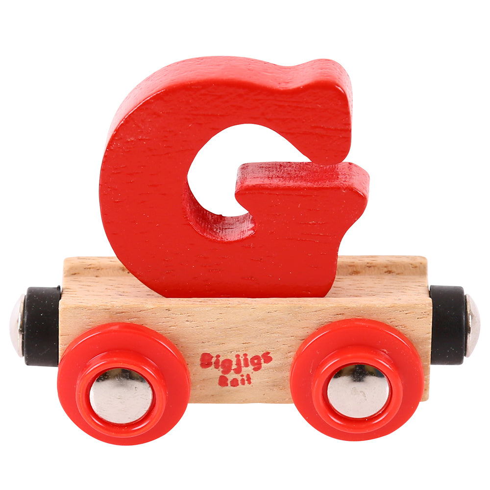 Rail Name Letters and Numbers G Red