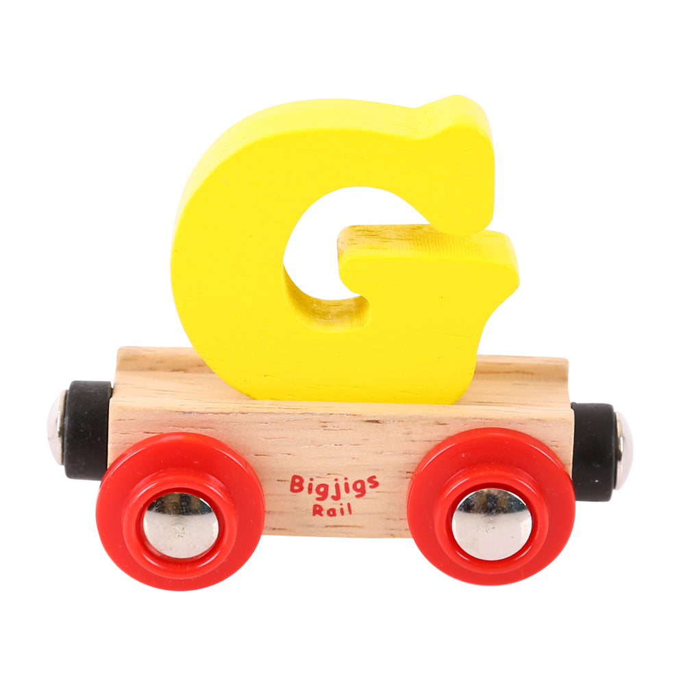 Rail Name Letters and Numbers G Yellow
