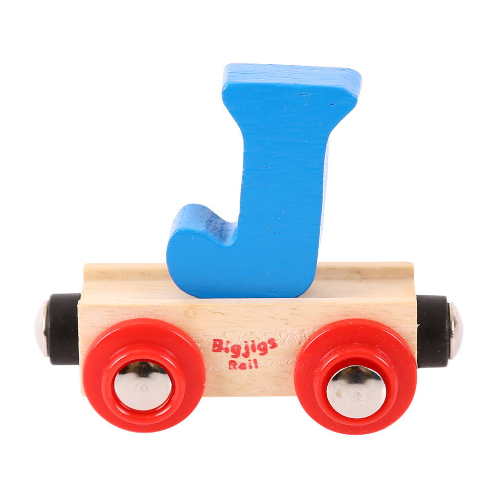 Rail Name Letters and Numbers J Blue