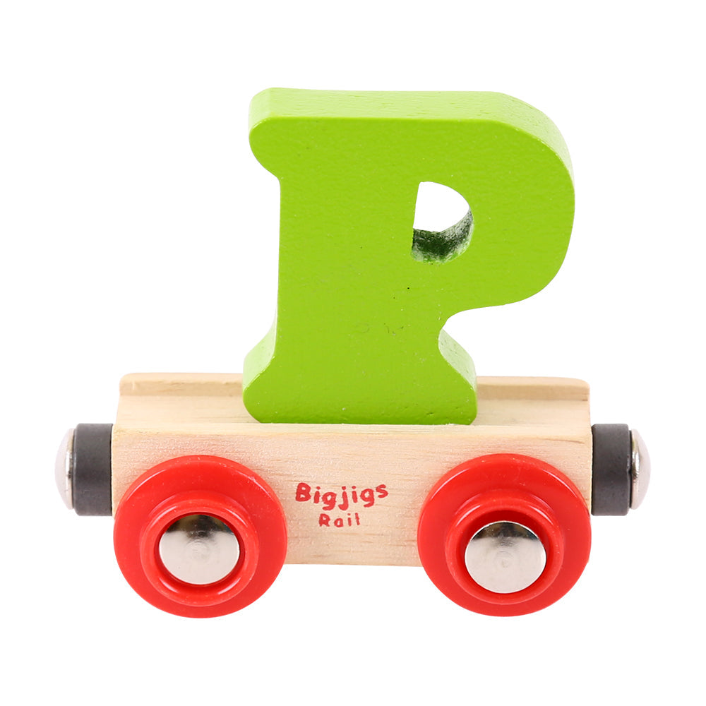 Rail Name Letters and Numbers P Green