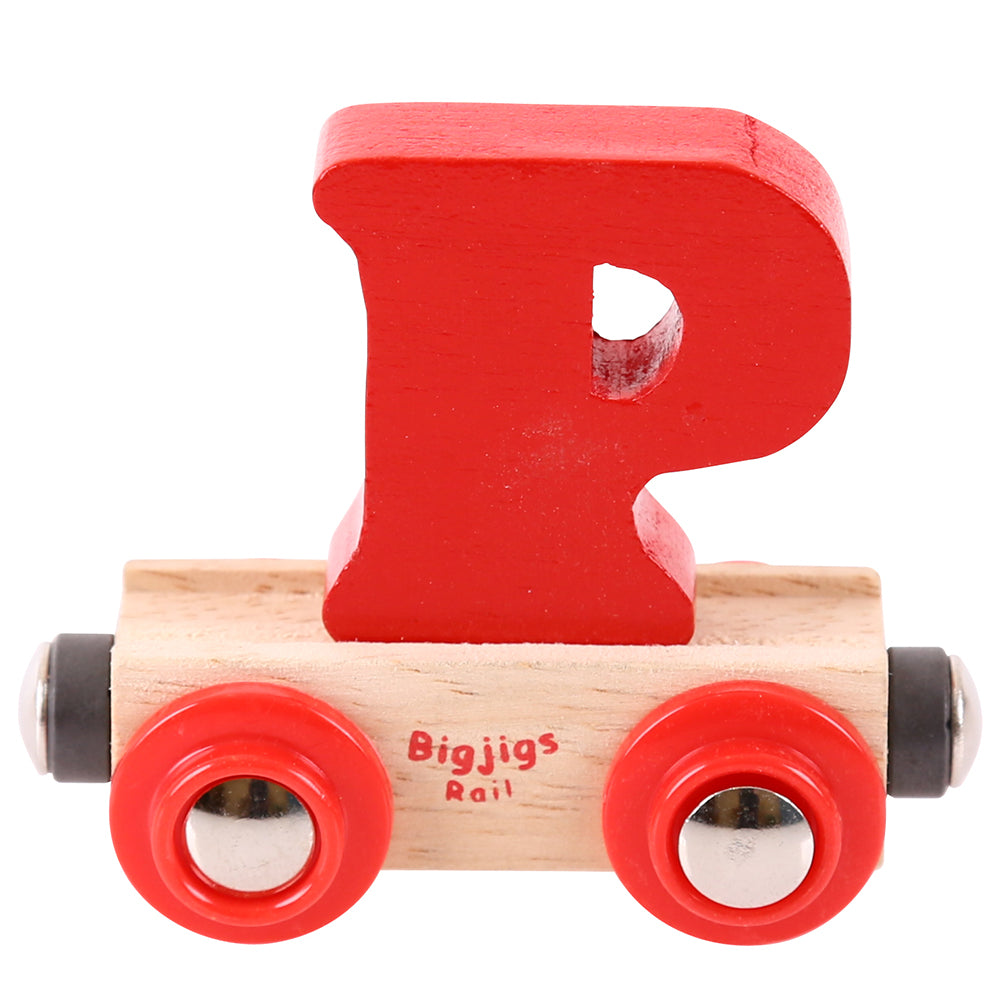 Rail Name Letters and Numbers P Red