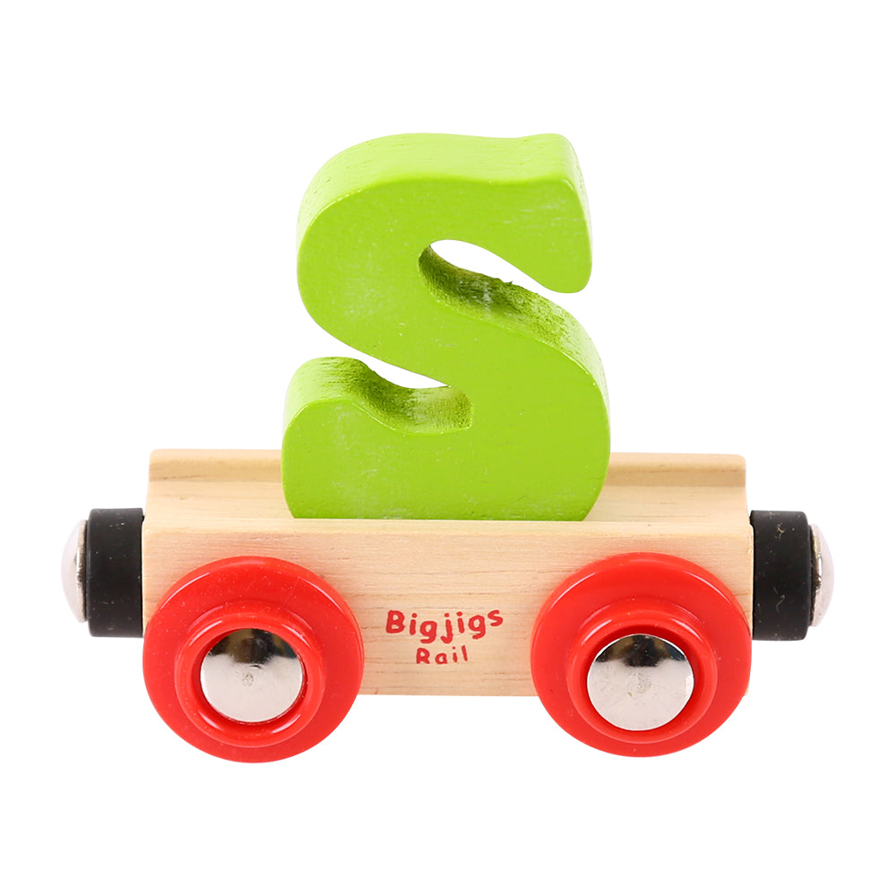 Rail Name Letters and Numbers S Green