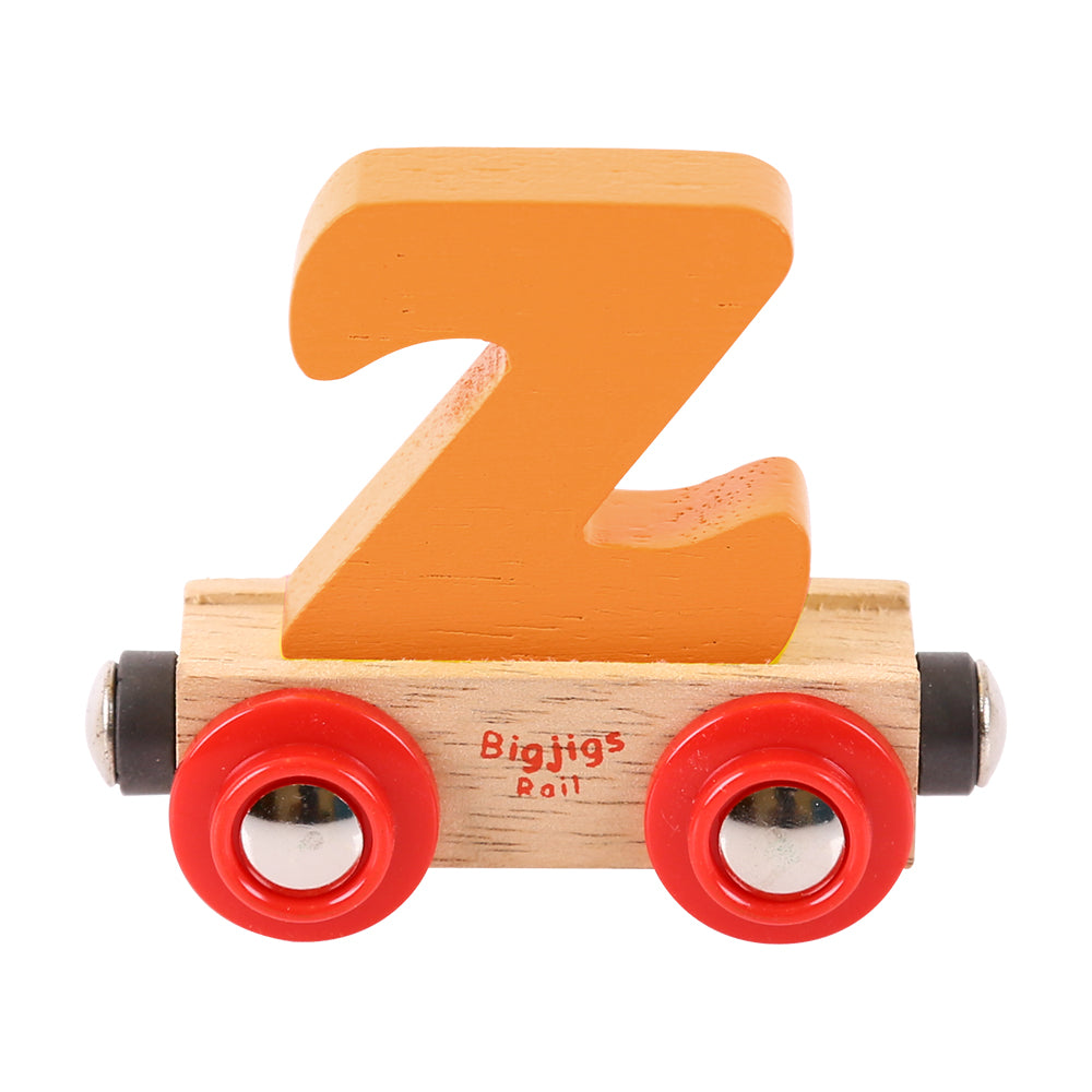Rail Name Letters and Numbers Z Orange