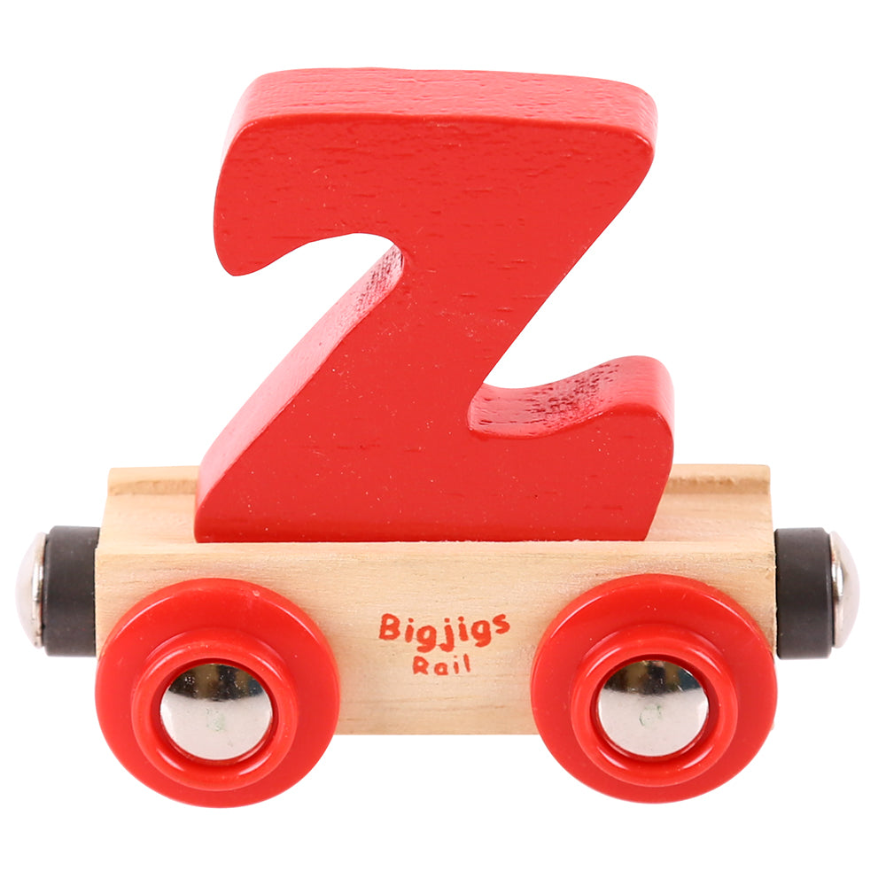 Rail Name Letters and Numbers Z Red