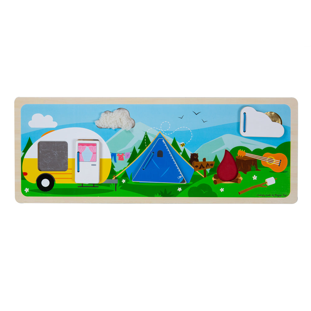 Camping in the Wild Sensory Board - BJ036