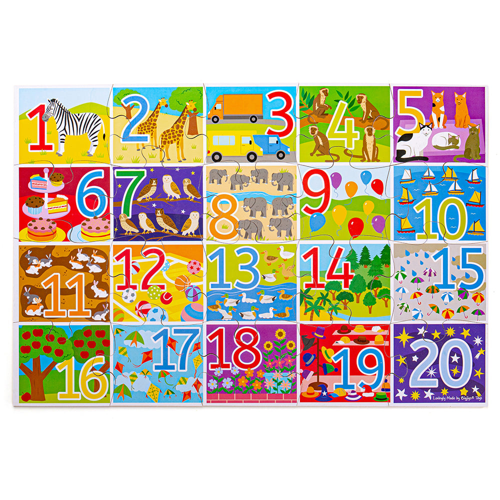 1-20 Floor Puzzle - BJ559
