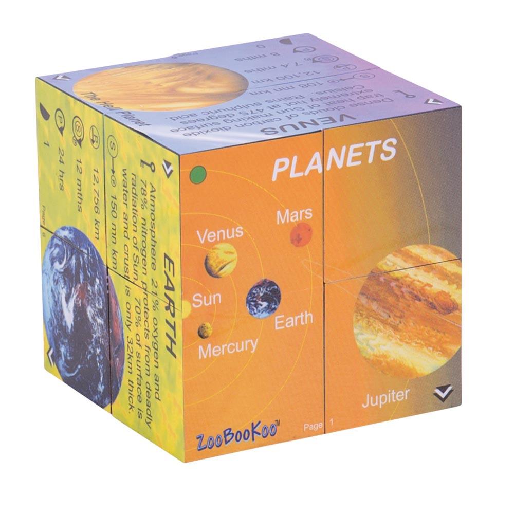 Planets Solar System Statistics Cubebook