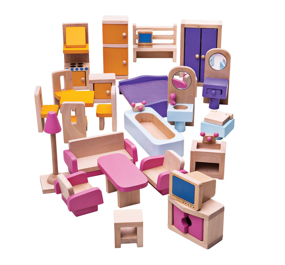 Heritage Playset Doll Furniture Set bigjigstoys